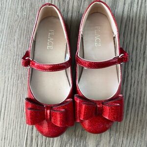 Red sparkle Mary Jane’s sz10